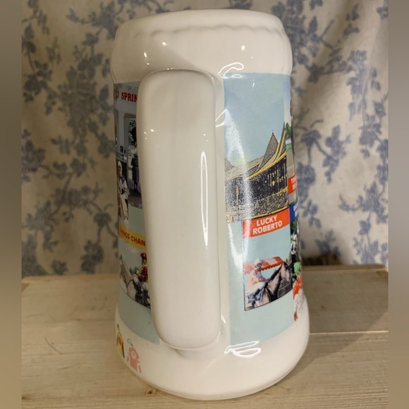 VTG 1999 Limited Edition Saratoga Race Course Beer Mug Saratoga Springs NYRA - Picture 6 of 8